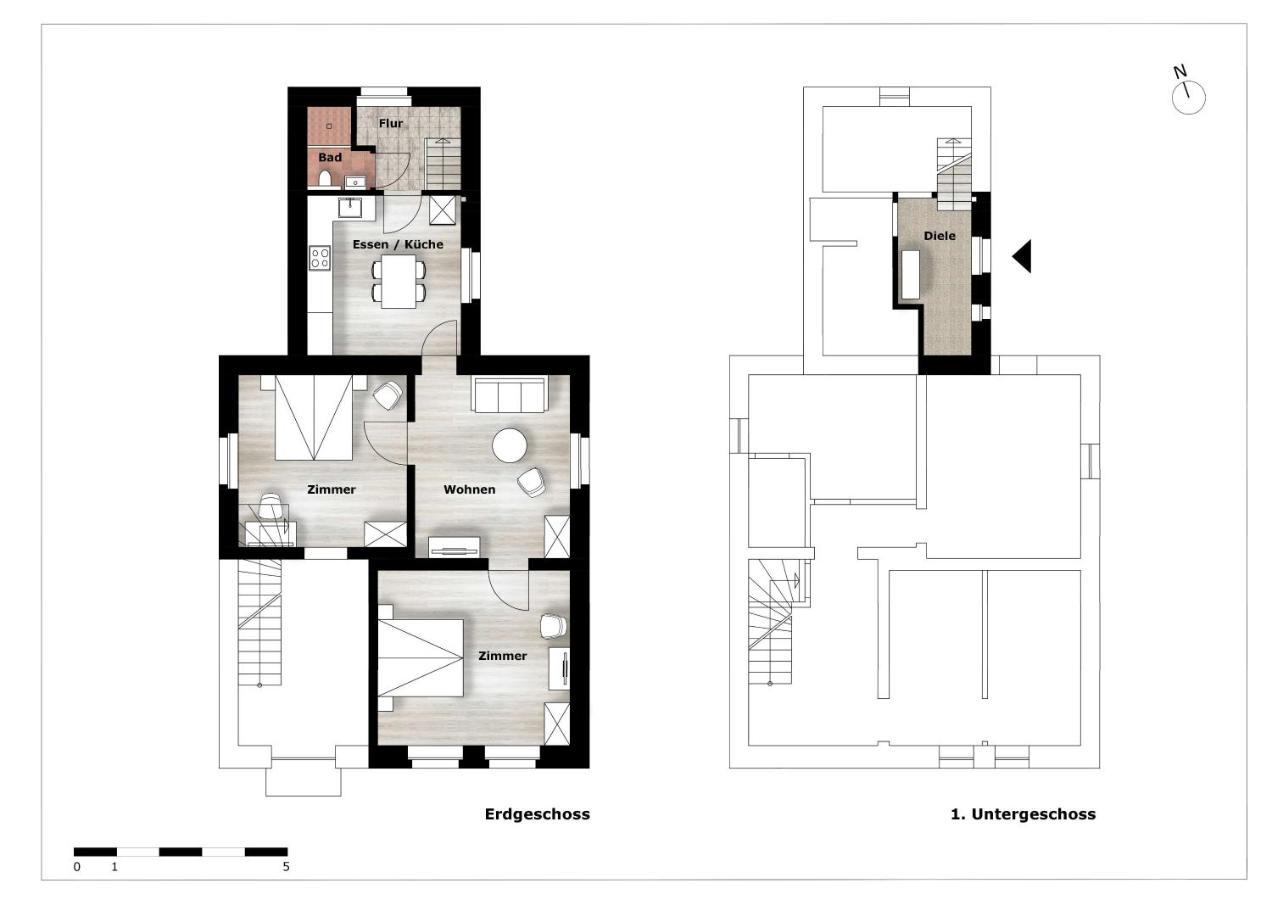 Modern Home Check-In & Chill Down Auf 65 Qm² Бохум Екстер'єр фото